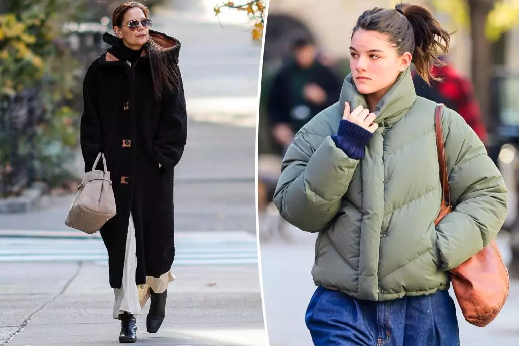 A Stylish Weekend: Katie Holmes and Suri Cruise Embrace NYC’s Chill