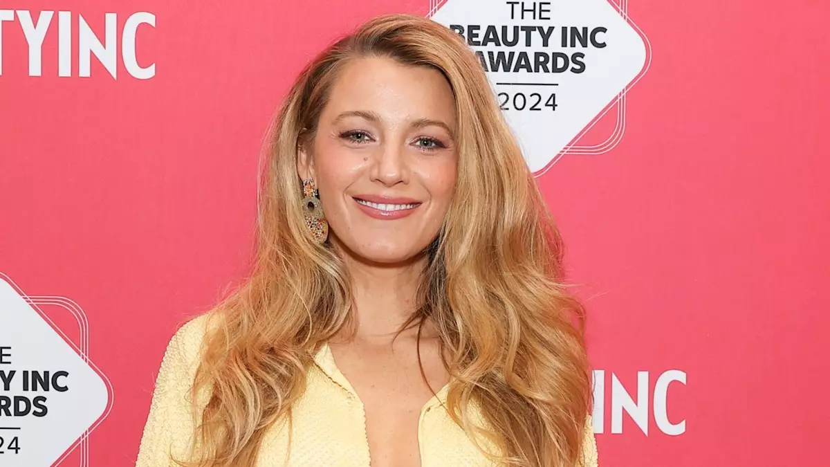 Blake Lively Shines Bright at the 2024 Beauty Inc Awards with a Bold Fashion Statement and New Haircare Line