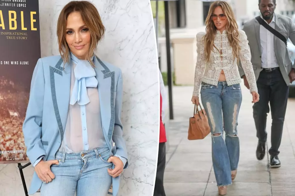 The Resurgence of Low-Rise Jeans: Jennifer Lopez Leads the Charge