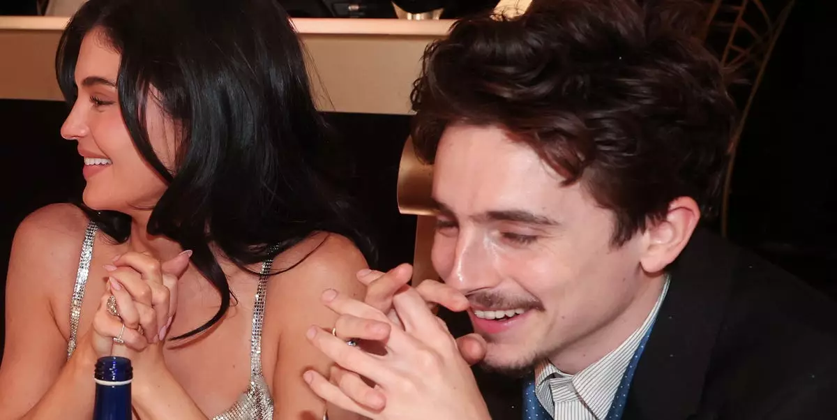 The Red Carpet Renaissance: Kylie Jenner and Timothée Chalamet at the Golden Globes