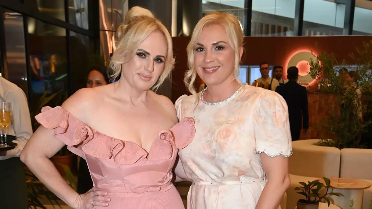 Romantic Glamour: Rebel Wilson and Ramona Agruma Dazzle at the Australian Open