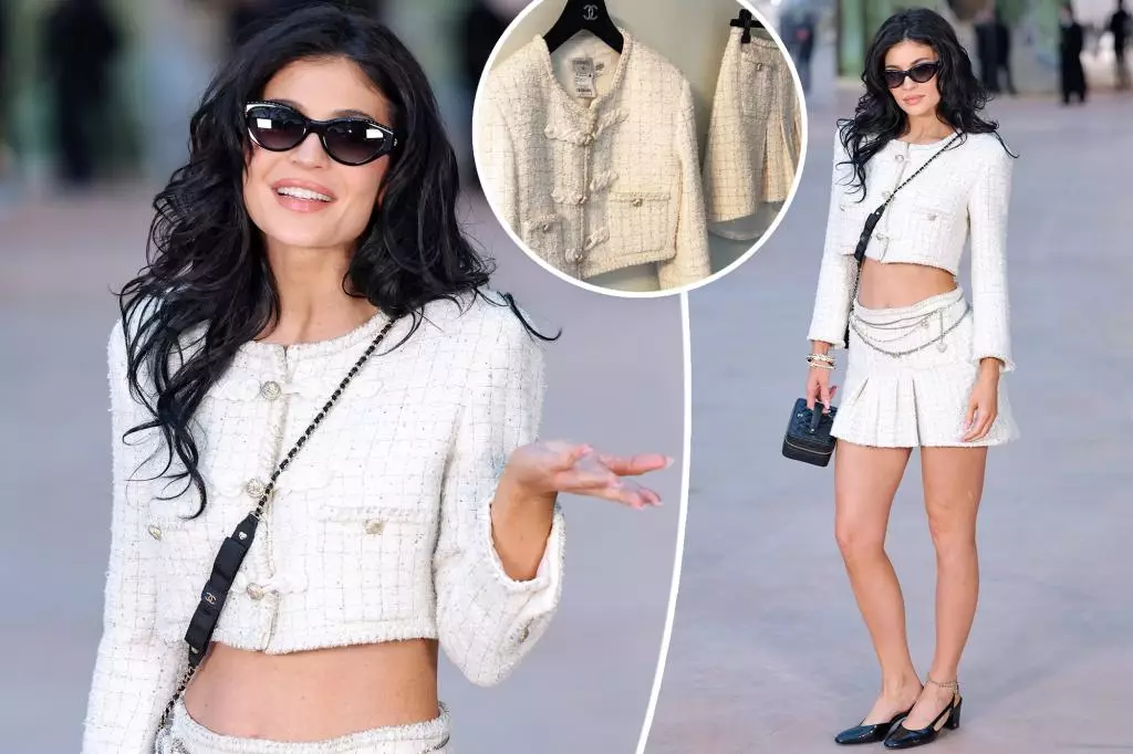 Elegance Meets Contemporary Fashion: Kylie Jenner at Chanel’s Spring 2025 Couture Show