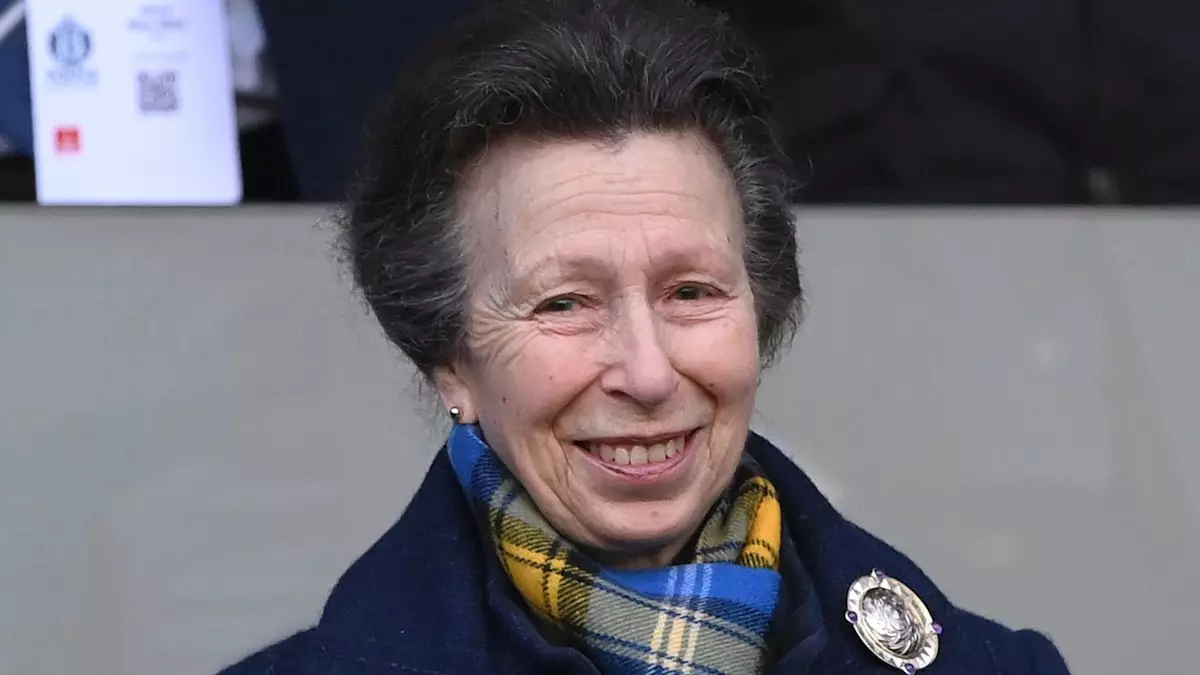 The Royal Touch: Princess Anne Shines at Scotland vs Italy Six Nations Match