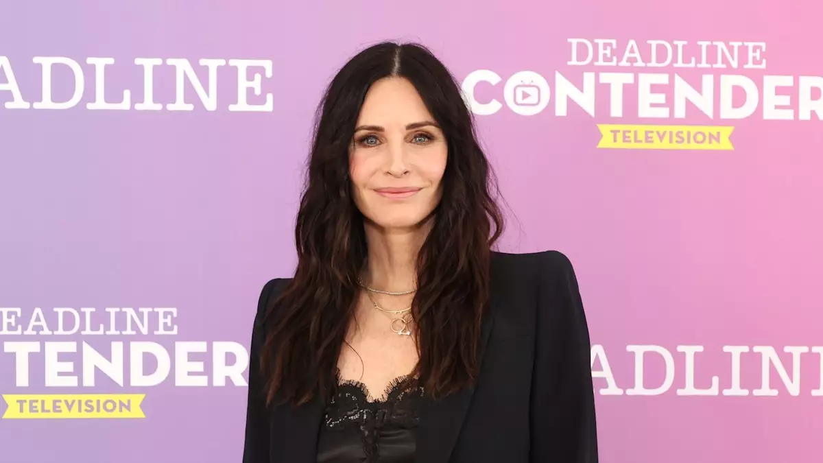 Courteney Cox: Radiance on a Special Occasion in Sydney