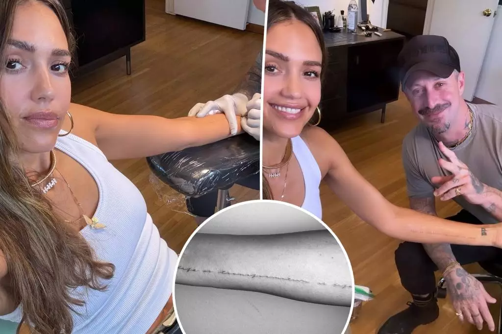 Jessica Alba’s Journey of Transformation Through New Ink