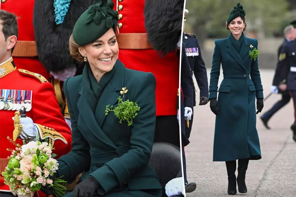 Stunning Return: Kate Middleton Shines in Green for St. Patrick’s Day