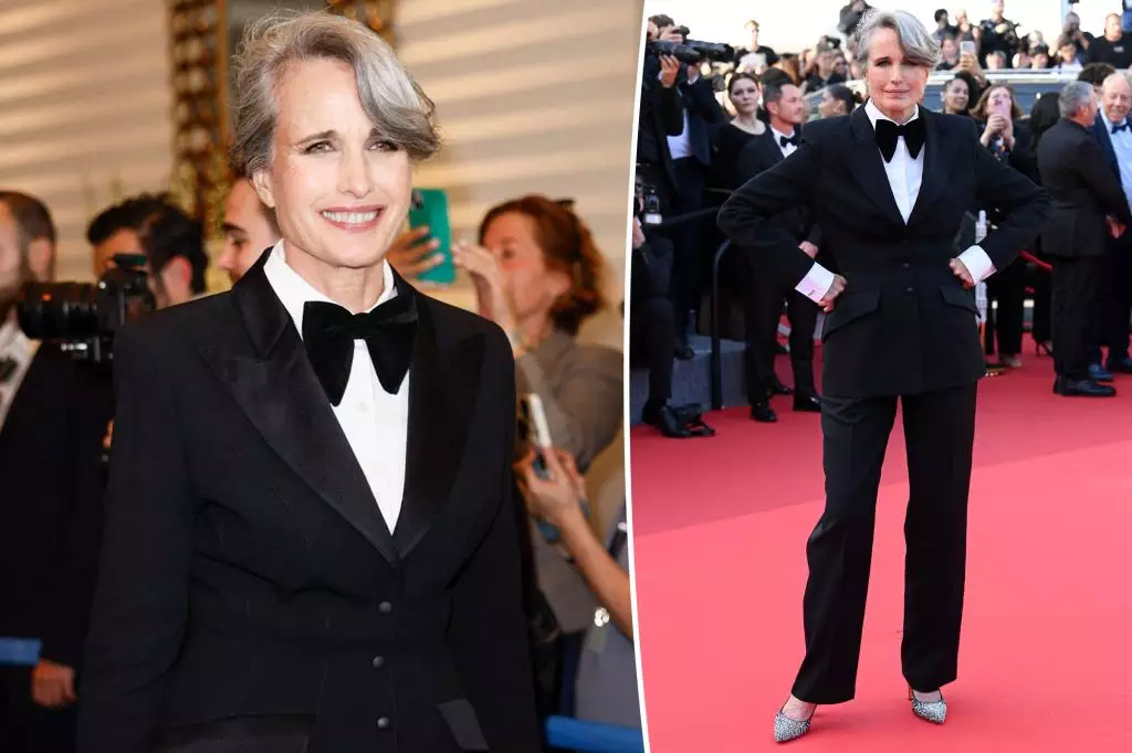 Timeless Elegance: Andie MacDowell Redefines Glamour at Cannes