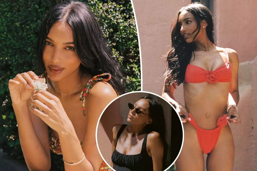 Empowered Elegance: Jasmine Tookes Debuts Luxe Swimwear Collection