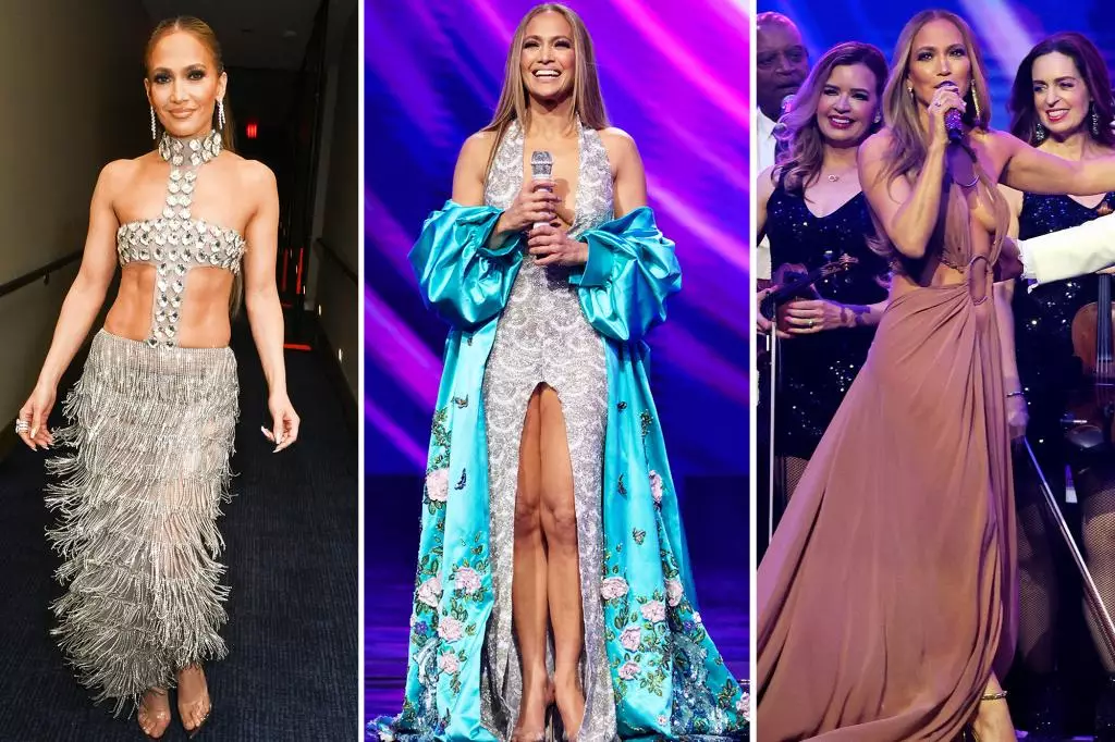Radiant Resilience: Jennifer Lopez Shines at the AMAs 2025