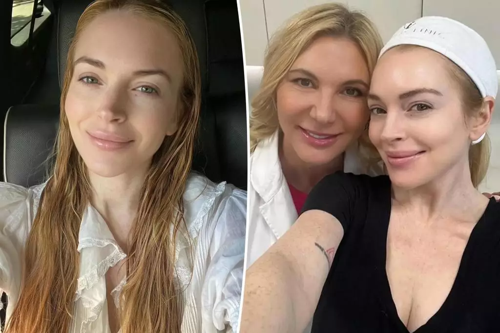 Ageless Radiance: Lindsay Lohan’s Journey into Beauty and Self-Care