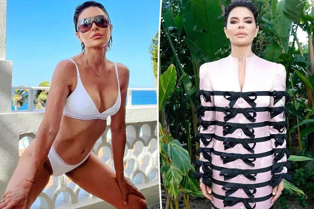 Bold and Daring: Lisa Rinna’s Fashion Statement Shines Bright