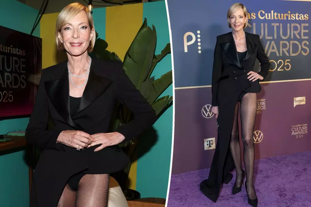 Unveiling Confidence: Allison Janney’s Bold Style and Radiant Presence