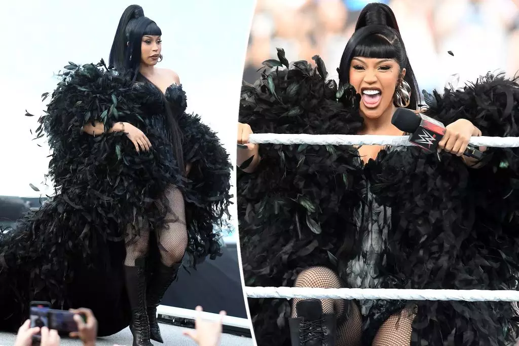 Cardi B’s Bold Entrance Sparks Spectacle and Self-Expression at WWE SummerSlam