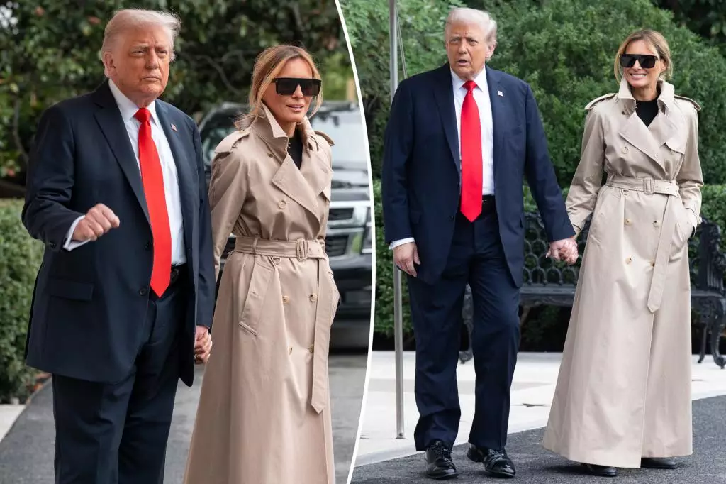 Elegance with Intention: Melania Trump’s Strategic Wardrobe Choice for the UK Visit